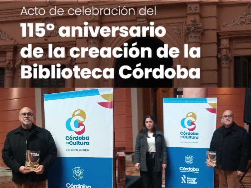 Alejandro Luis De Marco fue reconocido en la convocatoria “Córdoba en Relatos”