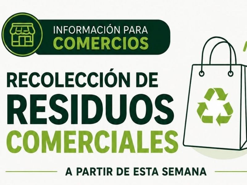 Nuevo esquema de recolección diferenciada para comercios de Villa del Totoral